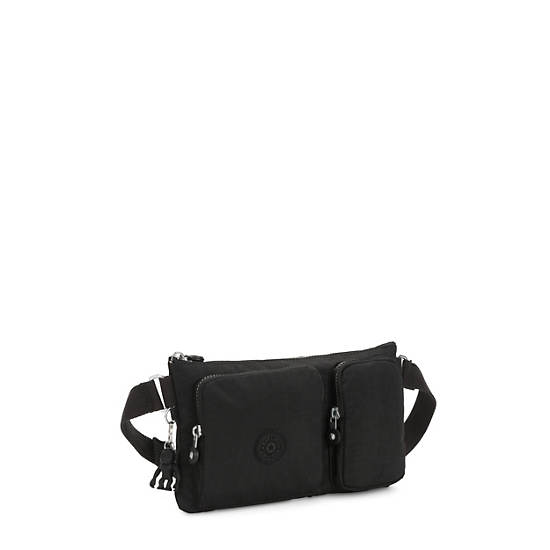 Kipling Presto Up Waist Pack Bags Black Noir | AU 2166HA